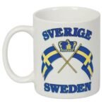 Mugg: Sweden, flaggor
