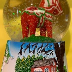 Vattenglob Dalahäst 65mm