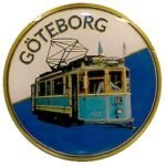 Pin, Göteborg spårvagn rund 19 mm