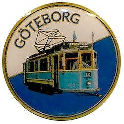 Pin, Göteborg spårvagn rund 19 mm