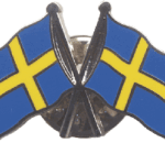 Pin Sverigeflaggor