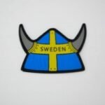 Tygmärke vikingahjälm