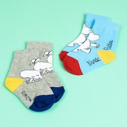 Baby 2 par strumpor: Moomin troll