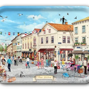 Bricka Göteborg Haga Sommar 27 x 20 cm