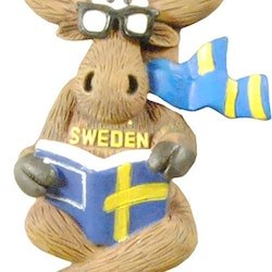 Magnet läsande älg