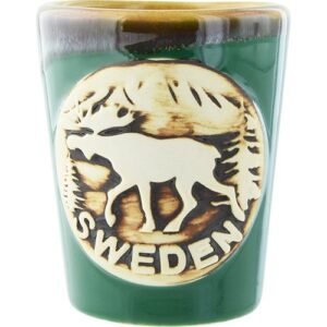 TASSE ELCH, SCHWEDISCH, GRÜN, 3 CL