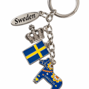 Sverige – berlocknyckelring