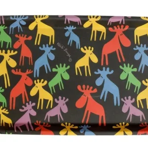 Bricka Älgar Stor Bambu