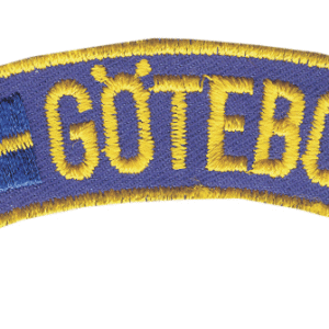 Embroidered badge Gothenburg banana