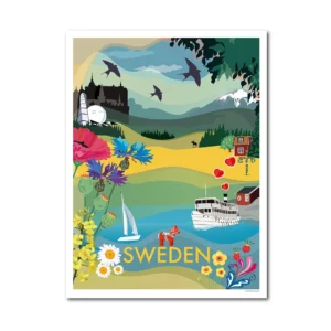 Cityposter Sweden – poster med svensk design