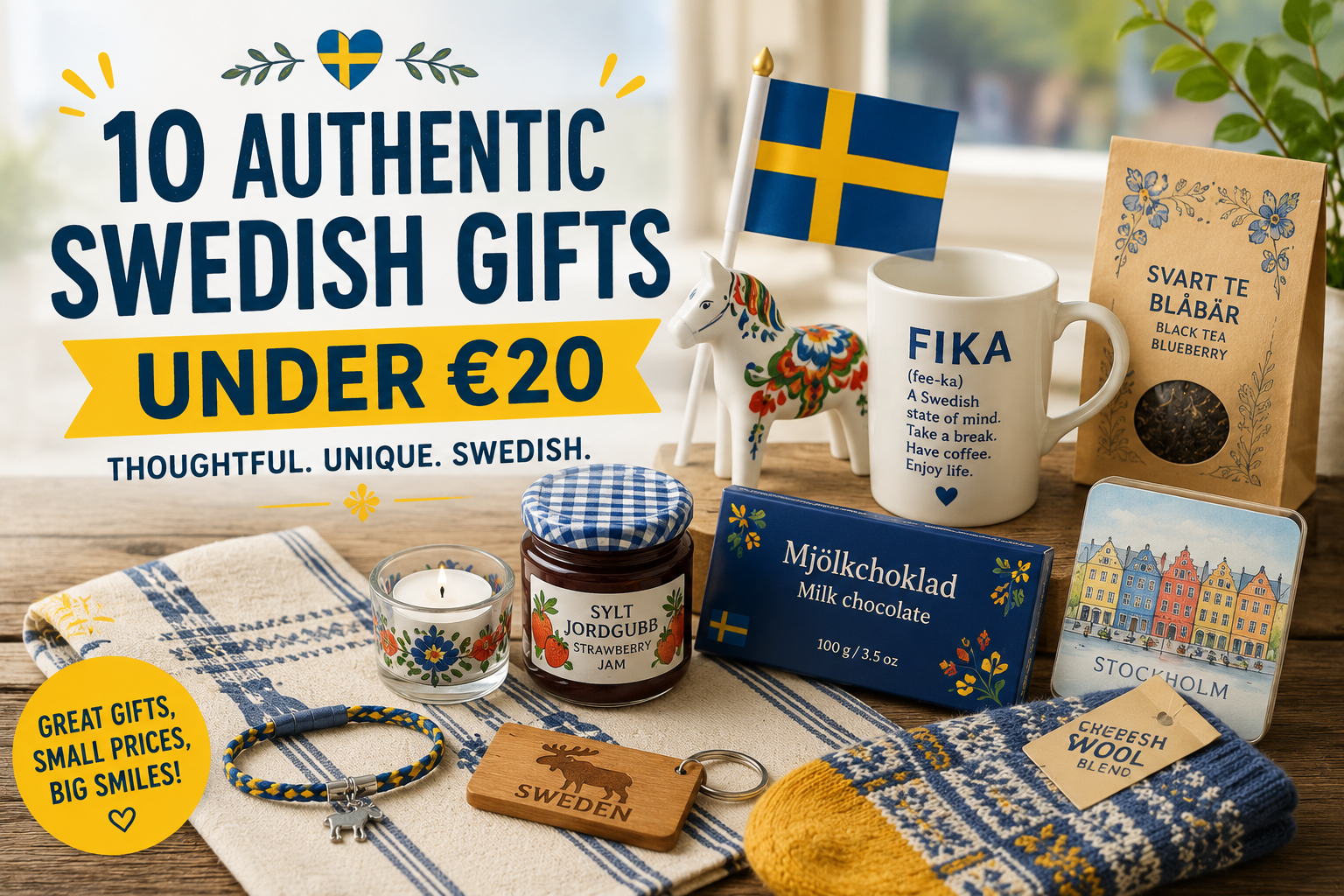 10 Authentic Swedish Gifts Under €20