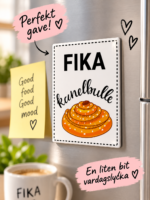 Cinnamon bun magnet