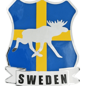 Decal Sweden Moose Flag