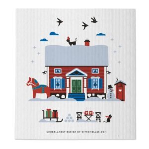 Disktrasa Scandinavian winter house