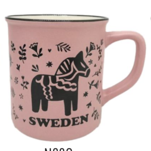 EMBOSSED MUG - SWE rpink