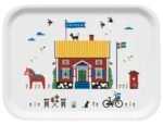 Frukost bricka med Rött hus