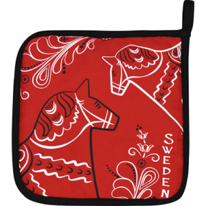 GRYTLAPP DALAHÄST KURBITS SW, RÖD