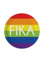 Glasunderlägg FIKA pride