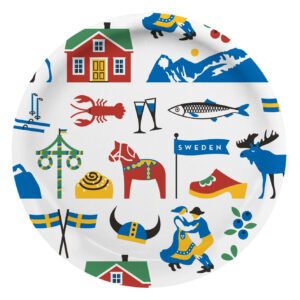 Glasunderlägg Traditions