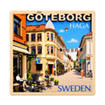 Göteborg Haga – träskylt
