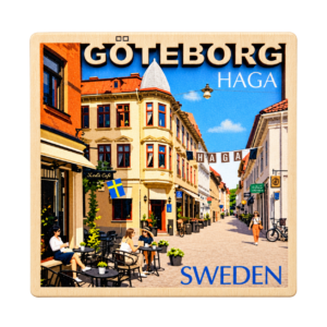 Göteborg Haga – träskylt