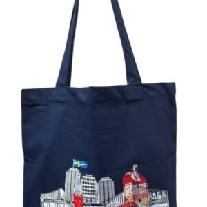 Gothenburg tote bag darkblue