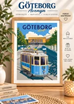 Göteborgsmotiv med stadsmiljö i Göteborg.