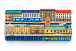 Göteborgsmagnet med hängen – svensk souvenir från Göteborg