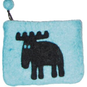 Handtovd ullbörs 100% ull, turkos