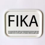 fika bricka vit - En fin frukostbricka