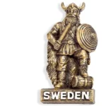Magnet Poly Viking Bronsfärgad