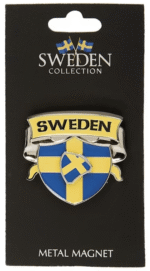 Magnet spinner sköld, Sverige