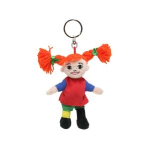 Pippi Longstocking doll keyring