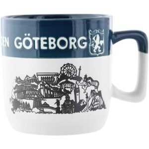 Mugg Göteborg, tvåton blå Mugg Göteborg