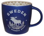 Mugg Sweden Blå The Nordic Soul