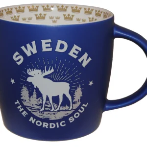 Mugg Sweden Blå The Nordic Soul