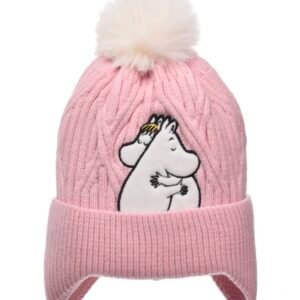 Moomin Children's Hat - Moomintroll & Snorkmaiden - Pink