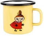 Mumin Emaljmugg 2,5 dl - Retro - Lilla My - Gul