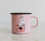 Mumin Emaljmugg 3,7 dl - Muminmamma Rosa