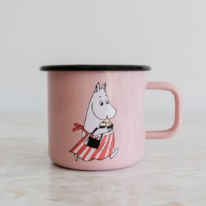 Mumin Emaljmugg 3,7 dl - Muminmamma Rosa