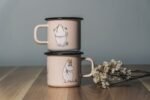 Mumin Emaljmugg 3,7 dl - Snorkfröken Beige