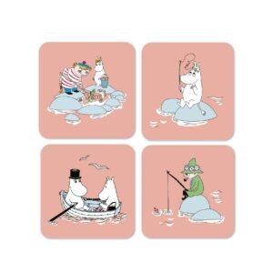 Mumin Glasunderlägg