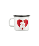 Mumin emaljmugg Heart 3,7 dl
