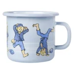 Emil Enamel Mug, Blue