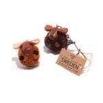 Nyckelring - Pompom mini