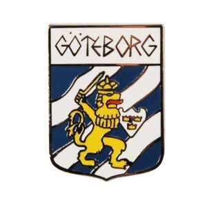 Gothenburg Coat of Arms Shield Pin