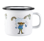 Pippi Och Lilla Gubben Emaljmugg