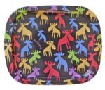 Plåtbricka Älgar