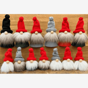 RENSKINNSTOMTE MED KULLUVA