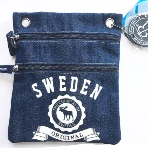 Robin Ruth - Passport Bag Jeans blue